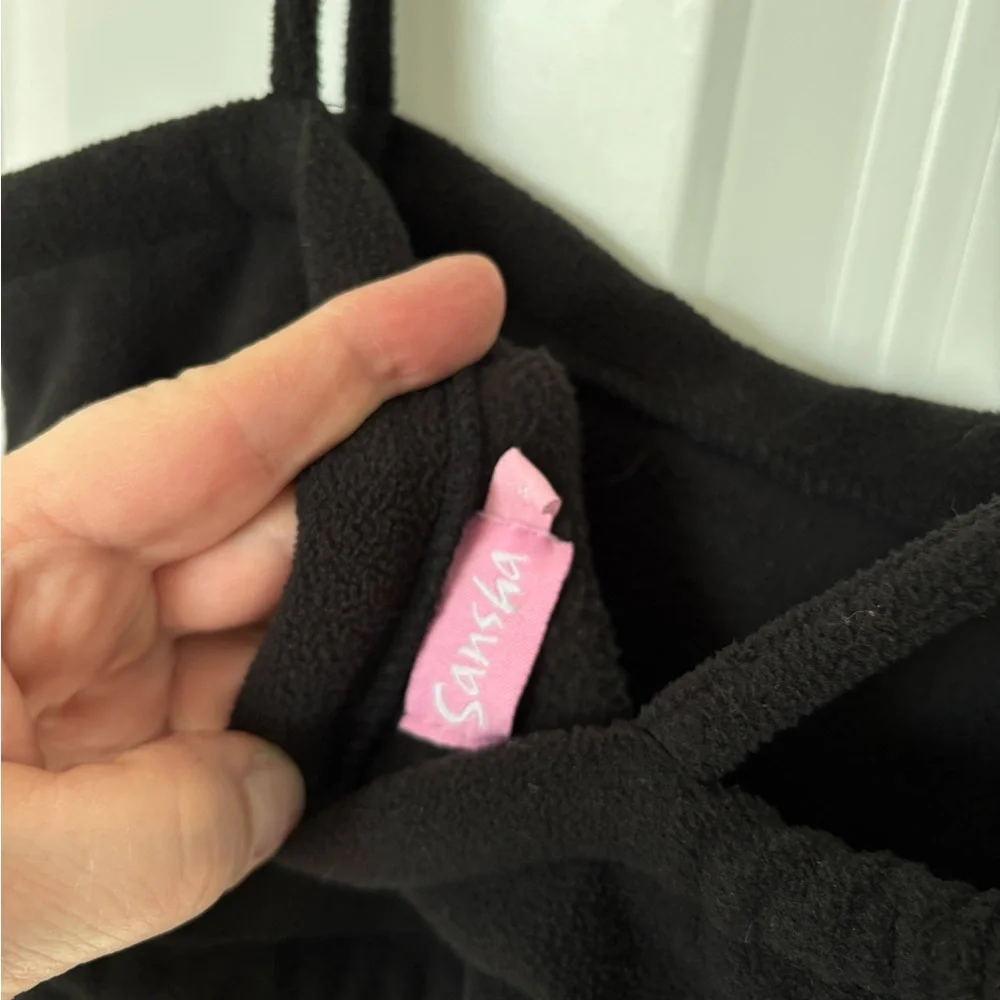 Sansha polar fleece warmup dance romper, small - Picture 5 of 5